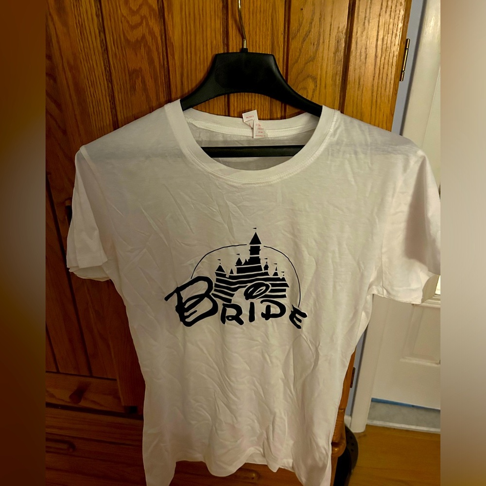 Brand new Disney Bride Shirt